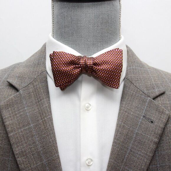 Men's bow tie Silk Self-tied Gift Box - Picture 5 of 9